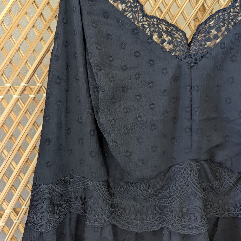 Torrid Clip Dot Babydoll Cami - Picture 3 of 4